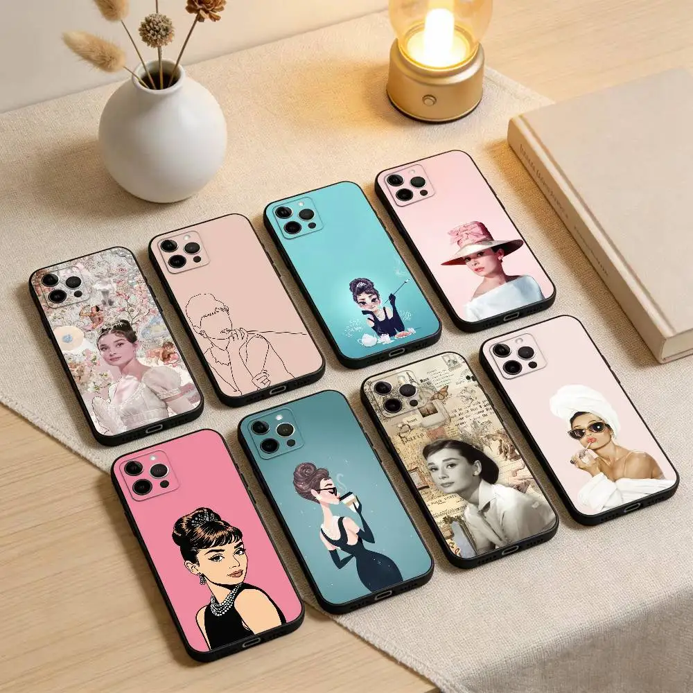 A-Audrey H-Hepburn Phone Case For iPhone 17,16,15,14,13,12,11 Plus,Pro Max,XS,Soft Silicone Black Cover
A-Audrey H-Hepburn Phone Case For iPhone 17,16,15,14,13,12,11 Plus,Pro Max,XS,Soft Silicone Black Cover
