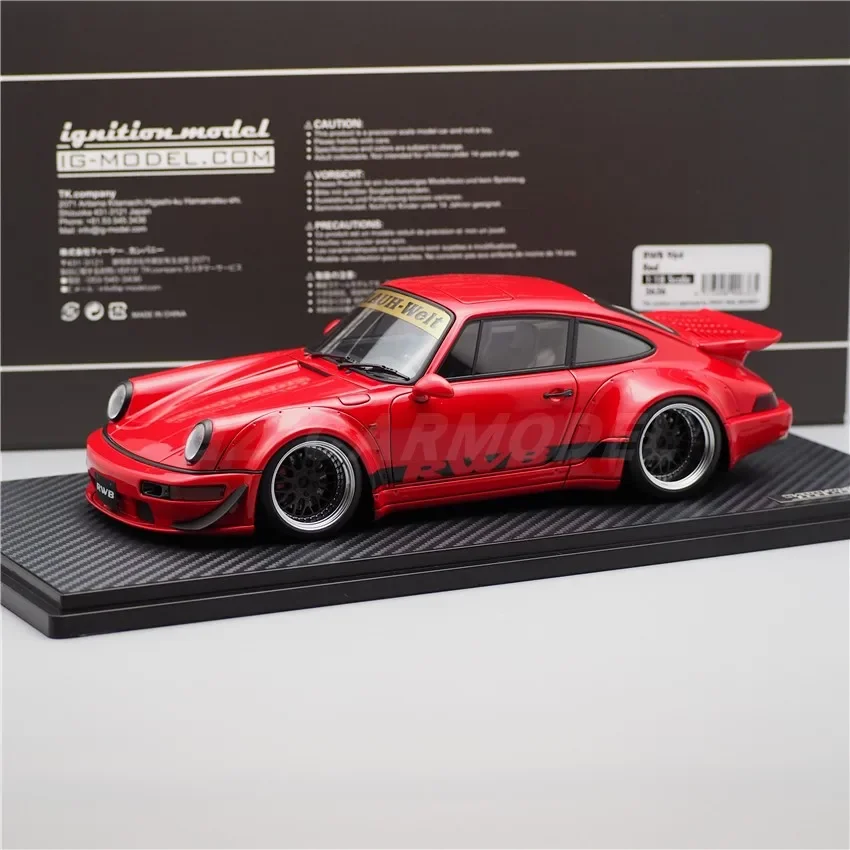 IG 1:18 RWB 964 Red IG3636 JDM Simulation Limited Edition Resin Metal Static Car Model Toy Gift
IG 1:18 RWB 964 Red IG3636 JDM Simulation Limited Edition Resin Metal Static Car Model Toy Gift