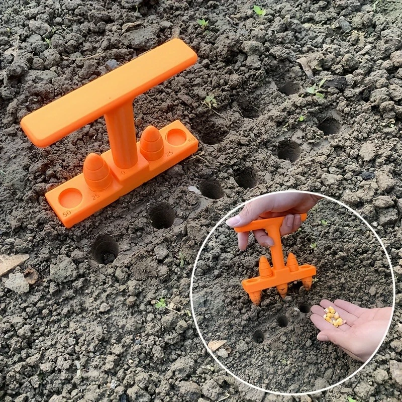 Handheld Multi-Hole Perforator Seeder 0-5 Holes Adjustable Plastic Puncher Gardening Tool Cutting Seedling Raising Planting Farm
Handheld Multi-Hole Perforator Seeder 0-5 Holes Adjustable Plastic Puncher Gardening Tool Cutting Seedling Raising Planting Farm