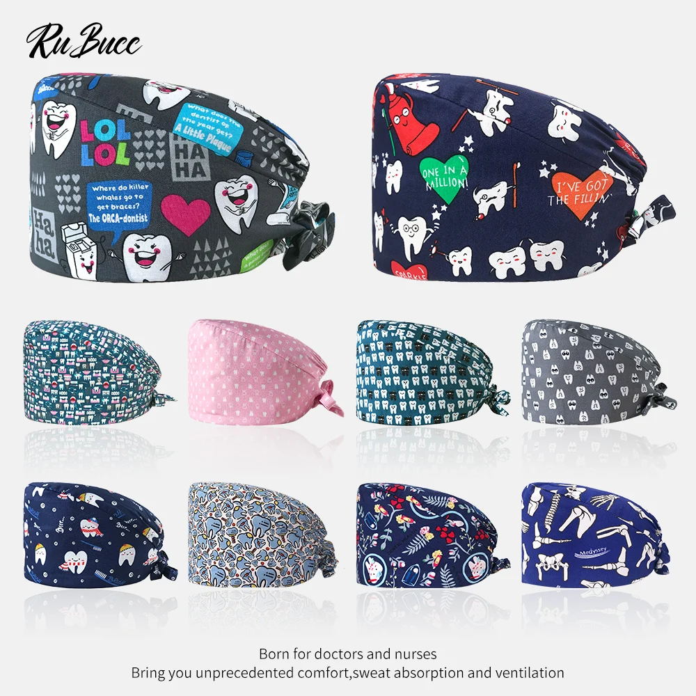 Dental Clinic Doctor Cap Clearance Sale of Printed Surgical Cap Nurse Accessories Pharmacies Beauty Salon Head Cap Chef Dust Hat
Dental Clinic Doctor Cap Clearance Sale of Printed Surgical Cap Nurse Accessories Pharmacies Beauty Salon Head Cap Chef Dust Hat