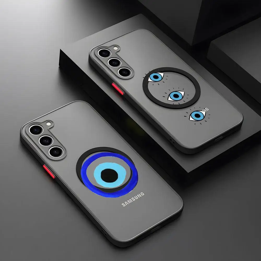 Evil Eye Illustrations Phone Case Matte Magnetic For Samsung S25 24 S23 S22 S21 S20 Ultra Plus FE Frosted Wireless Charge Cover
Evil Eye Illustrations Phone Case Matte Magnetic For Samsung S25 24 S23 S22 S21 S20 Ultra Plus FE Frosted Wireless Charge Cover