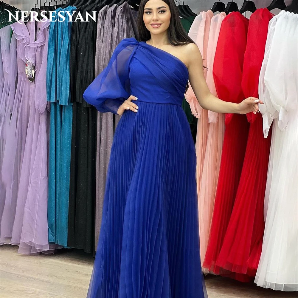 Nersesyan Solid Tulle Formal Prom Dresses One Shoulder Pleated A-Line Bridesmaid Evening Dress Pageant Wedding Party Gowns 2024
Nersesyan Solid Tulle Formal Prom Dresses One Shoulder Pleated A-Line Bridesmaid Evening Dress Pageant Wedding Party Gowns 2024