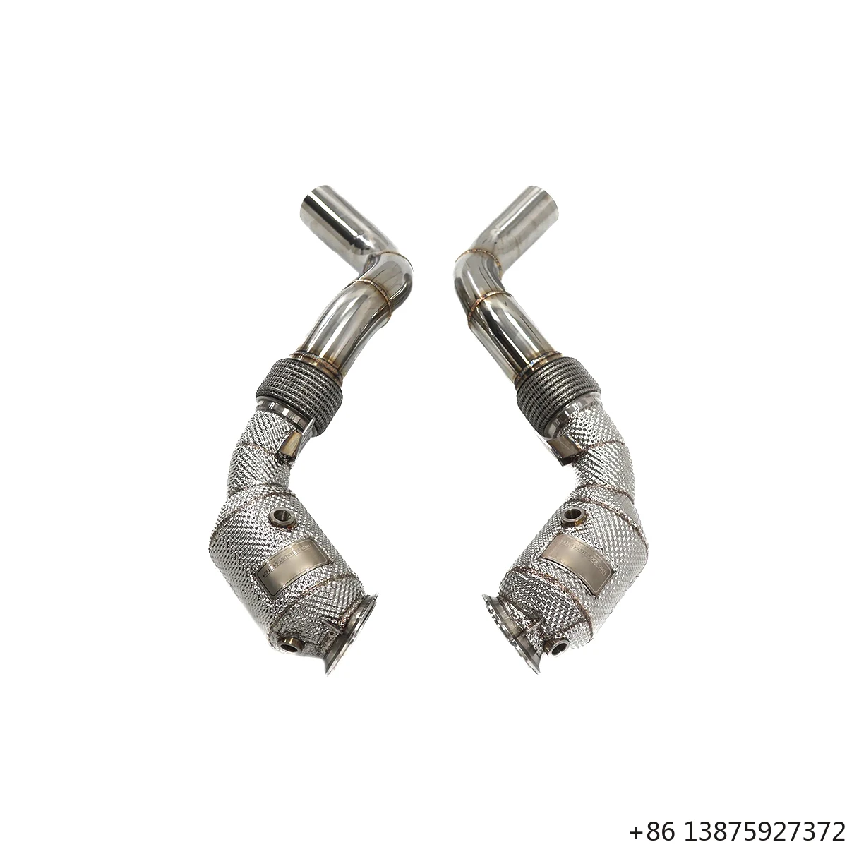 For N63 550i 650i 750i Ecnal Stainless Steel Sports WITH HEAT SHIELD Downpipe
For N63 550i 650i 750i Ecnal Stainless Steel Sports WITH HEAT SHIELD Downpipe