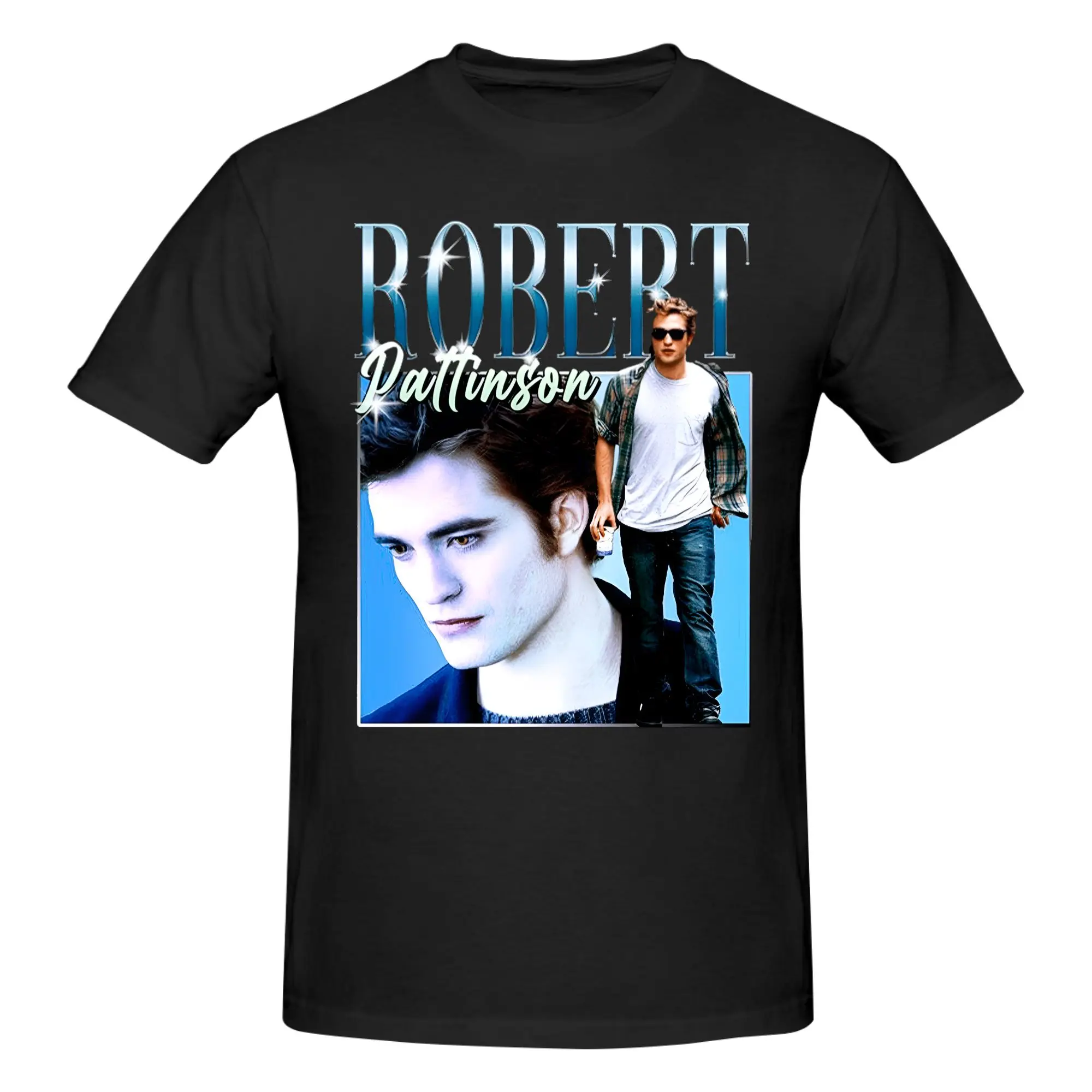 Mens Robert Pattinson T Shirts Round Neck Short Sleeve 100% Cotton Tee Shirt Loose Oversized Summer Style Clothes
Mens Robert Pattinson T Shirts Round Neck Short Sleeve 100% Cotton Tee Shirt Loose Oversized Summer Style Clothes
