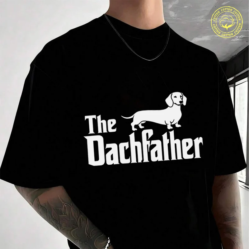 The Dachfather Dachshund Dog T-shirt Moto Male Brand Tee Men Summer T Shirts Casual High Quelity O-neck Tees
The Dachfather Dachshund Dog T-shirt Moto Male Brand Tee Men Summer T Shirts Casual High Quelity O-neck Tees