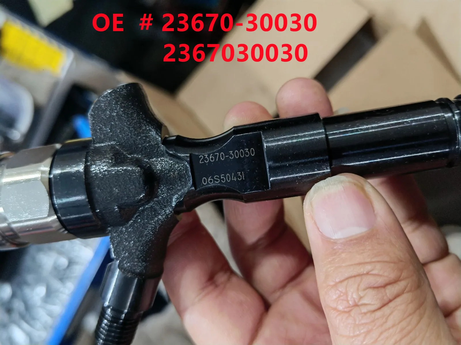 High quality common rail injector 23670-30030 2367030030 for common rail system
High quality common rail injector 23670-30030 2367030030 for common rail system