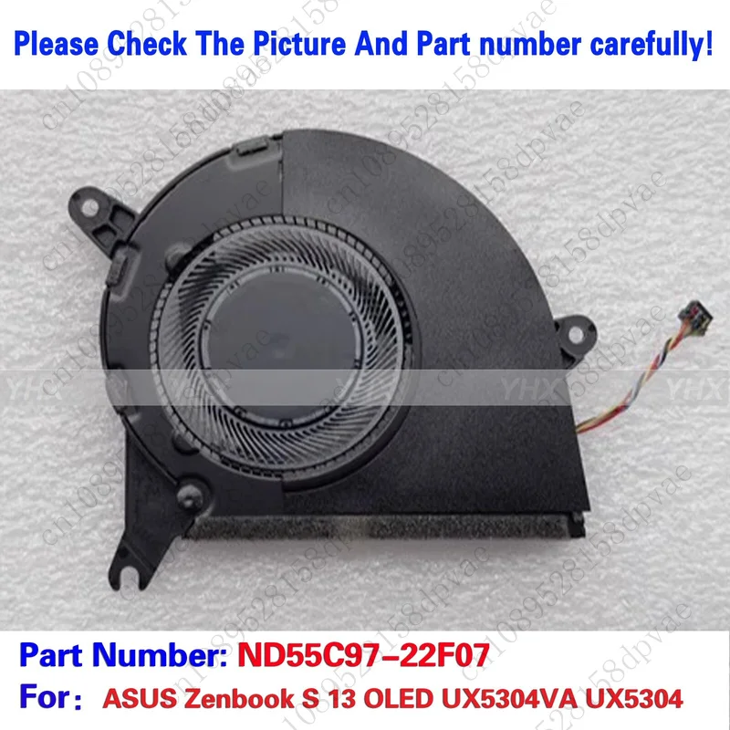 GYX New For ASUS Zenbook S 13 OLED UX5304VA UX5304 GPU COOLING FAN DC05V Fast delivery
GYX New For ASUS Zenbook S 13 OLED UX5304VA UX5304 GPU COOLING FAN DC05V Fast delivery