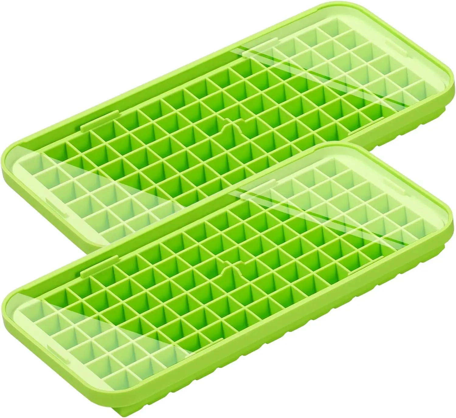 86 Grids Mini Ice Cube Tray with Lid - Easy Release Silicone Molds for Drinks, Coffee, Juice, Whiskey, Cocktails
86 Grids Mini Ice Cube Tray with Lid - Easy Release Silicone Molds for Drinks, Coffee, Juice, Whiskey, Cocktails