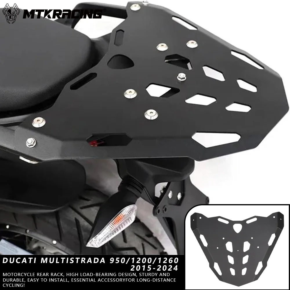 Для DUCATI Multistrada MTS 950 1200 1260 2015-2024 задняя багажная полка для мотоцикла, держатель для багажника, кронштейн для полки
Для DUCATI Multistrada MTS 950 1200 1260 2015-2024 задняя багажная полка для мотоцикла, держатель для багажника, кронштейн для полки