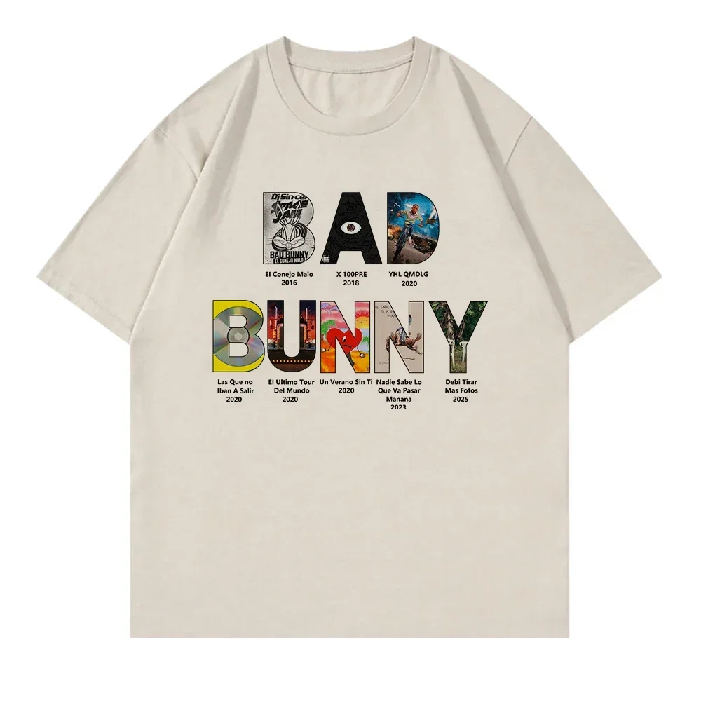 Plus Size BAD BUNNY DeBÍ TiRAR MáS FOToS TShirt All Album Women Clothing Retro Harajuku High Quality Clothes Fans TShirts
Plus Size BAD BUNNY DeBÍ TiRAR MáS FOToS TShirt All Album Women Clothing Retro Harajuku High Quality Clothes Fans TShirts