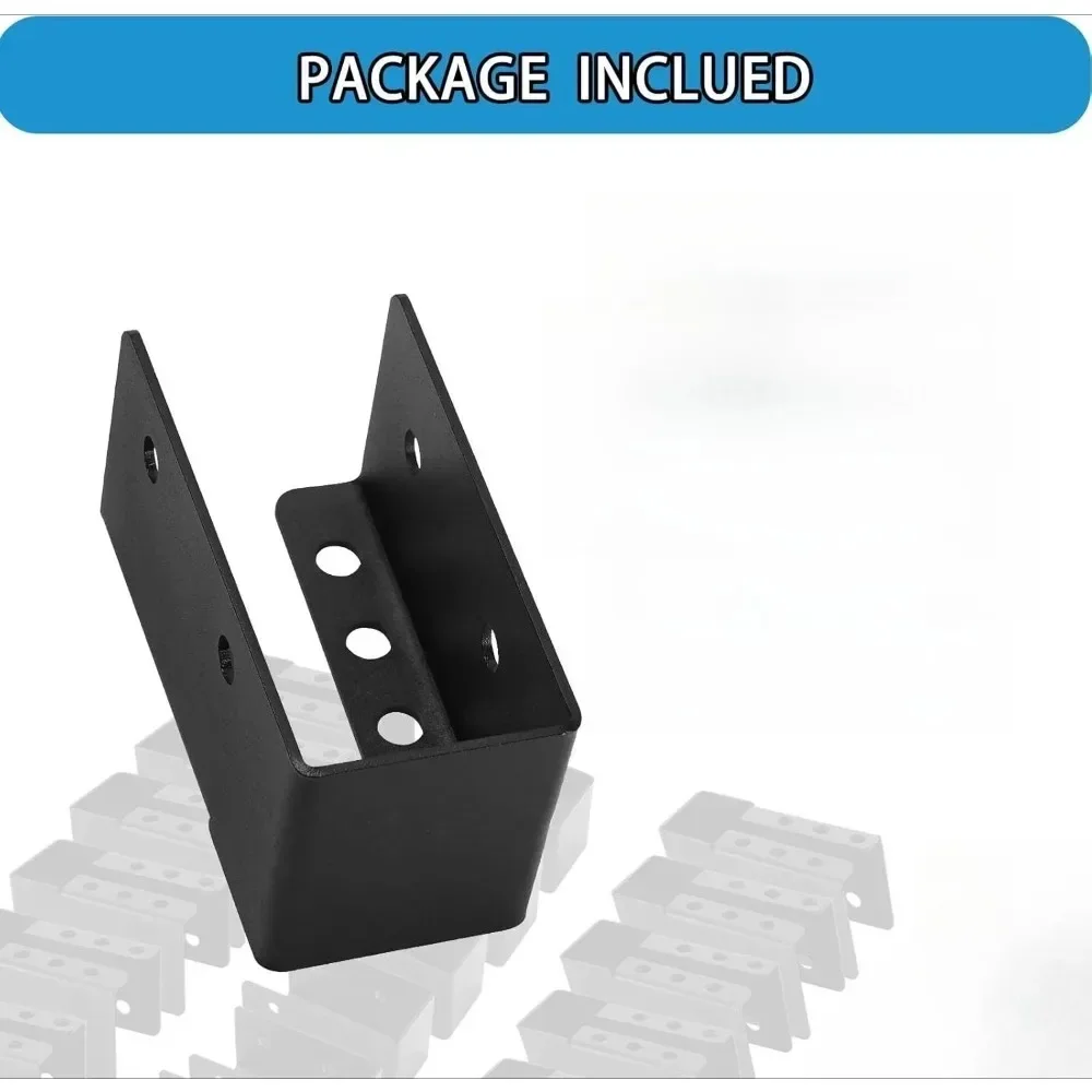 Heavy Duty Black Joist Hanger, Weather Resistant Bracket for 2"x4" Lumber
Heavy Duty Black Joist Hanger, Weather Resistant Bracket for 2"x4" Lumber