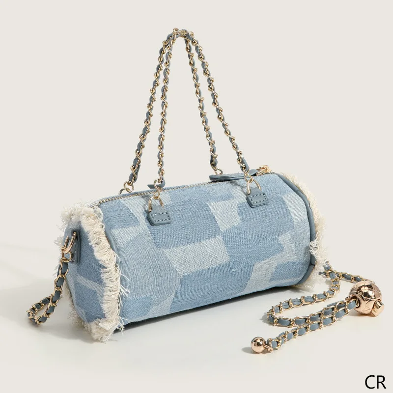 Blue Denim Bags Women Fashion Plaid Bucket Handbags 2022 New Tassel Canvas Shoulderbags
Blue Denim Bags Women Fashion Plaid Bucket Handbags 2022 New Tassel Canvas Shoulderbags