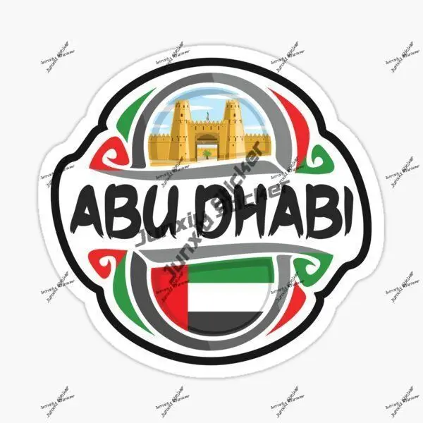 Abu Dhabi Decals UAE United Arab Emirates Abu Dhabi Flag Badge Travel Souvenir Stamp Sticker High-Quality Waterproof Stickers
Abu Dhabi Decals UAE United Arab Emirates Abu Dhabi Flag Badge Travel Souvenir Stamp Sticker High-Quality Waterproof Stickers