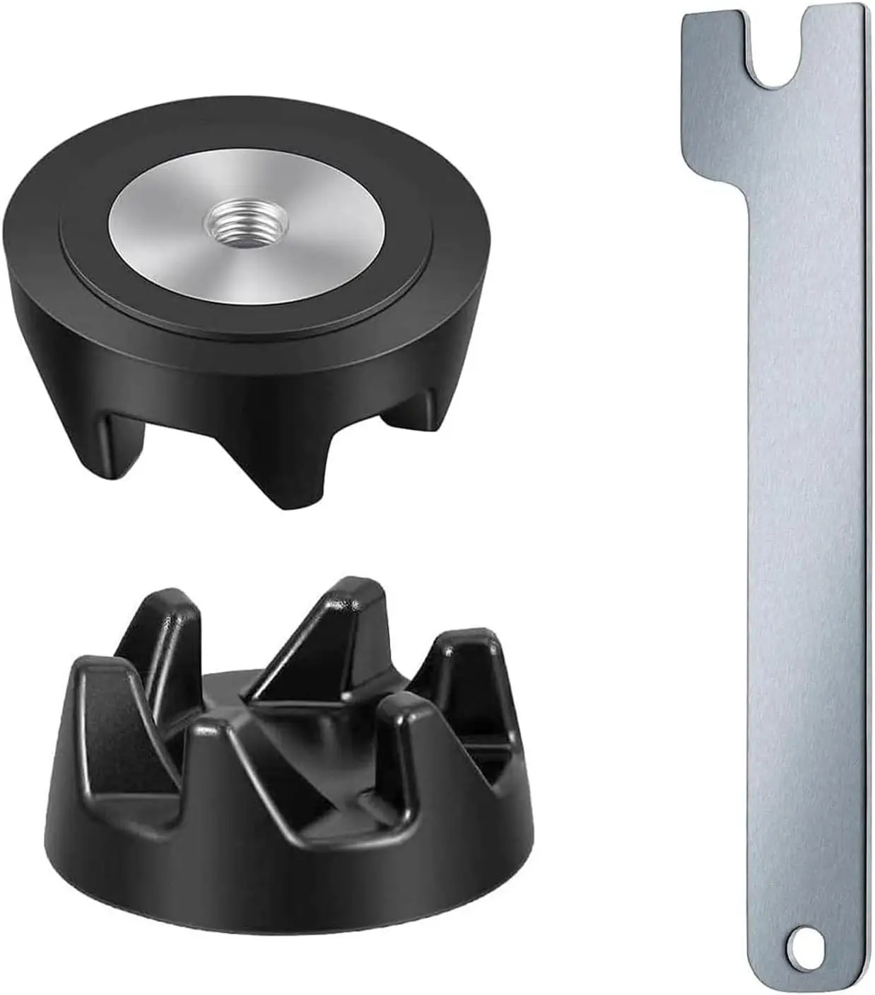 2PCS Blender Coupler with 1 Spanner Kit Replacement Parts for KitchenAid KSB5WH KSB5 KSB3 WP9704230VP WP9704230 Driver 
2PCS Blender Coupler with 1 Spanner Kit Replacement Parts for KitchenAid KSB5WH KSB5 KSB3 WP9704230VP WP9704230 Driver