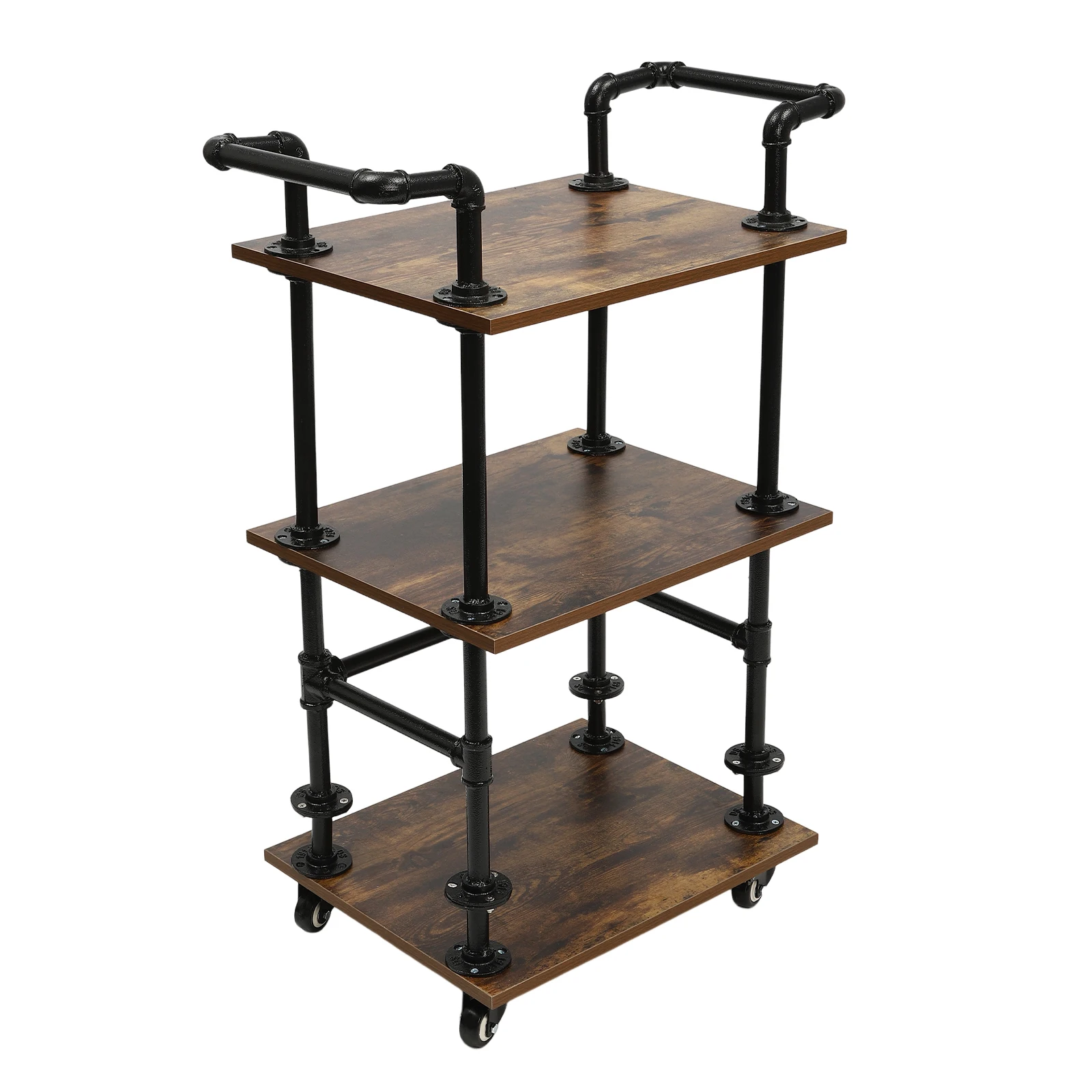3 Tiers Industrial Bar Carts on Wheels with Storage Kitchen Foldable Storage Rack Wine Tea Liquor Shelves for Kitchens, Bars, Living Rooms, Bedrooms
3 Tiers Industrial Bar Carts on Wheels with Storage Kitchen Foldable Storage Rack Wine Tea Liquor Shelves for Kitchens, Bars, Living Rooms, Bedrooms