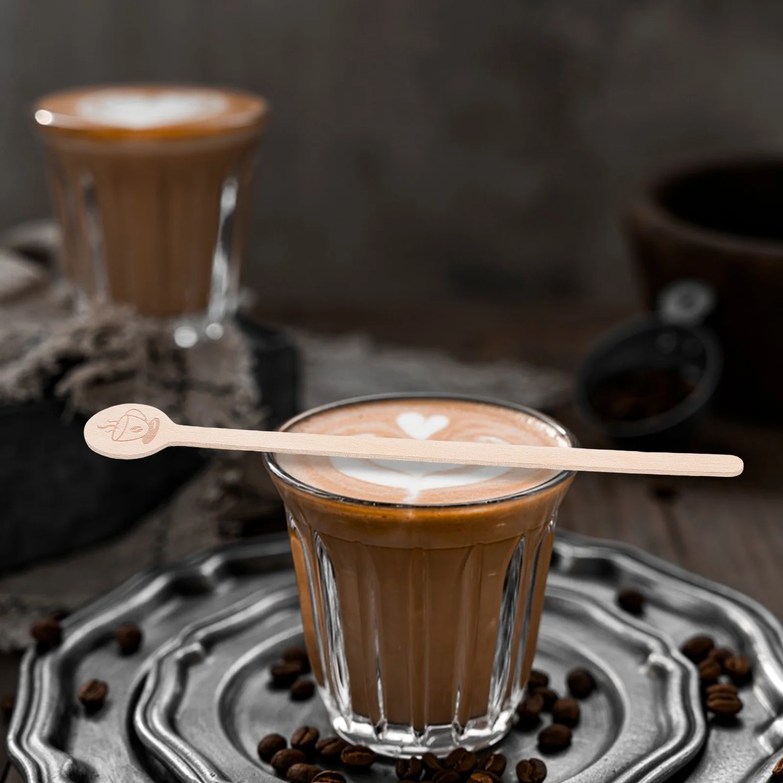 100Pcs Wooden Coffee Stir Stirrers Reusable Round End Smooth Stir Stick for Espresso Hot Chocolate Cocktails Tea Milk Beverage
100Pcs Wooden Coffee Stir Stirrers Reusable Round End Smooth Stir Stick for Espresso Hot Chocolate Cocktails Tea Milk Beverage