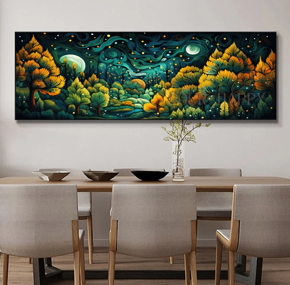 5D DIY Large Diamond Painting Cross Beautiful Forest Night Landscape Wall Art, Full Round Drill, Embroidery Home Decor
5D DIY Large Diamond Painting Cross Beautiful Forest Night Landscape Wall Art, Full Round Drill, Embroidery Home Decor