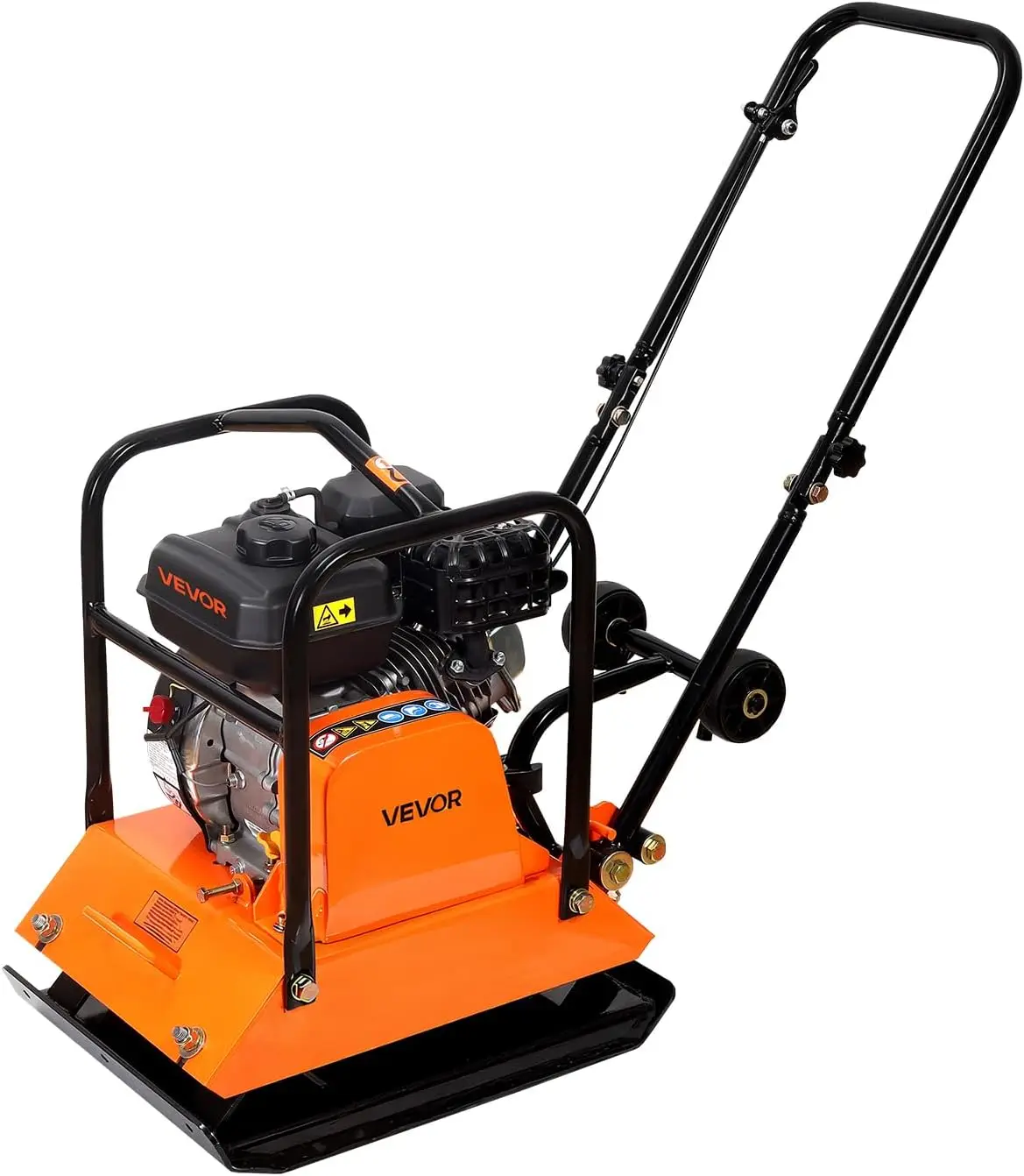 VEVOR Plate Compactor, 6.5 HP 196CC Gas Engine, 5700 VPM Vibrating Ground Rammer, 4047 lbs Compaction Force, 21 x 16 in Plate, W
VEVOR Plate Compactor, 6.5 HP 196CC Gas Engine, 5700 VPM Vibrating Ground Rammer, 4047 lbs Compaction Force, 21 x 16 in Plate, W