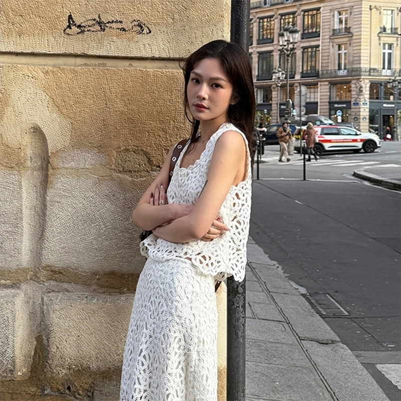 Новая женская майка MaSande весна-лето с цветочным принтом, ажурным дизайном, однотонная, модная, для повседневной носки
Новая женская майка MaSande весна-лето с цветочным принтом, ажурным дизайном, однотонная, модная, для повседневной носки