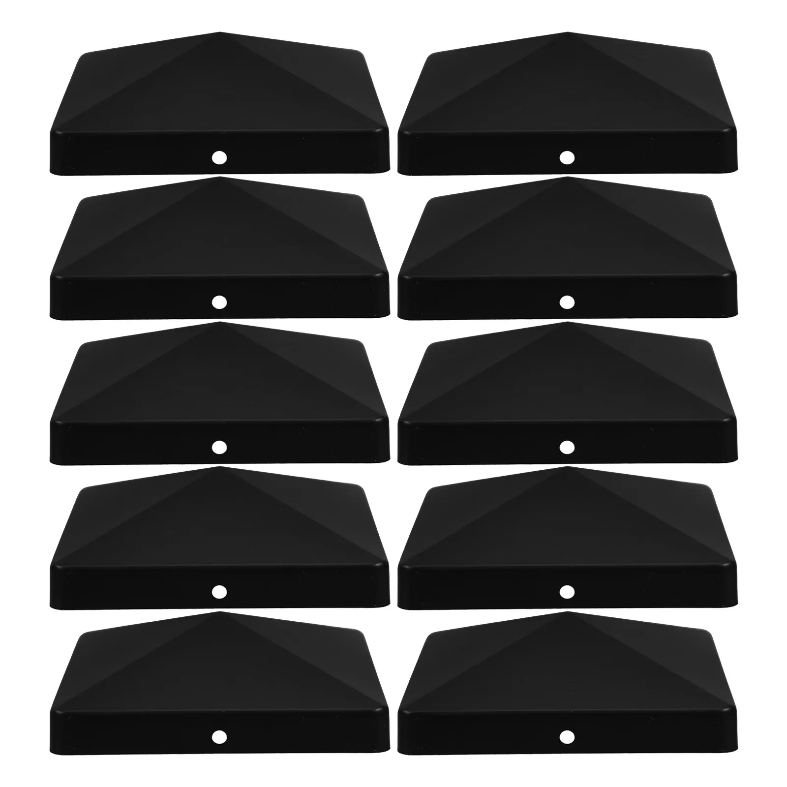 12Pcs Black Pyramid Post Caps for Wooden Fence Posts Outdoor Weatherproof Protective Fence Topper Set Garden Patio Backyard
12Pcs Black Pyramid Post Caps for Wooden Fence Posts Outdoor Weatherproof Protective Fence Topper Set Garden Patio Backyard