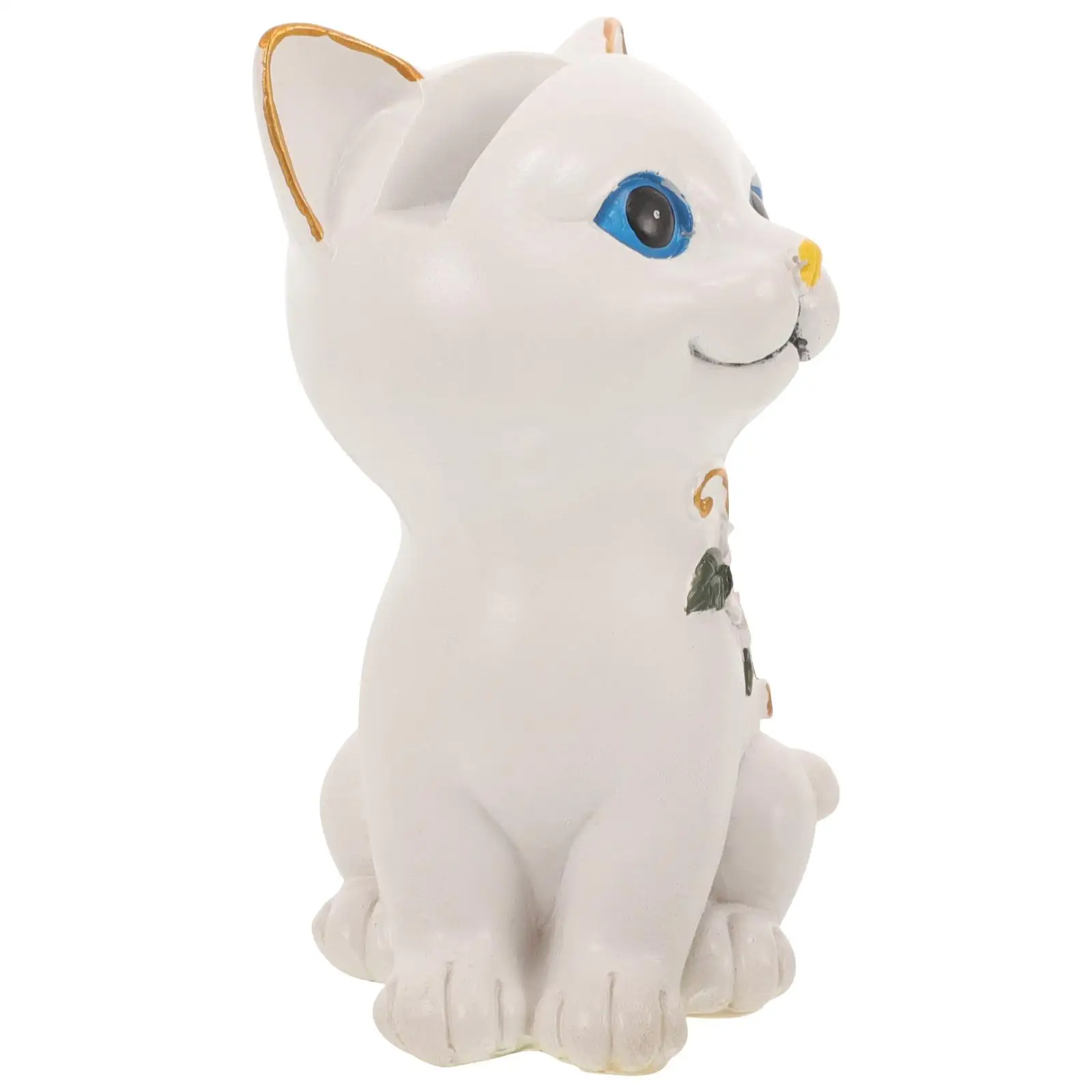 Resin Eyeglasses Stand White Cat Design Desktop Figurine Eyewear Display Rack Glasses Holder Anti Slip Base Durability
Resin Eyeglasses Stand White Cat Design Desktop Figurine Eyewear Display Rack Glasses Holder Anti Slip Base Durability