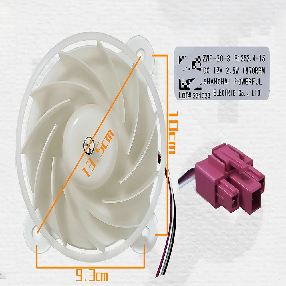 Оригинальный гелевый вентилятор Novo для двигателя ZWF-30-3 DC12v с охлаждением Fisk для Samsung/Haier/midea
Оригинальный гелевый вентилятор Novo для двигателя ZWF-30-3 DC12v с охлаждением Fisk для Samsung/Haier/midea