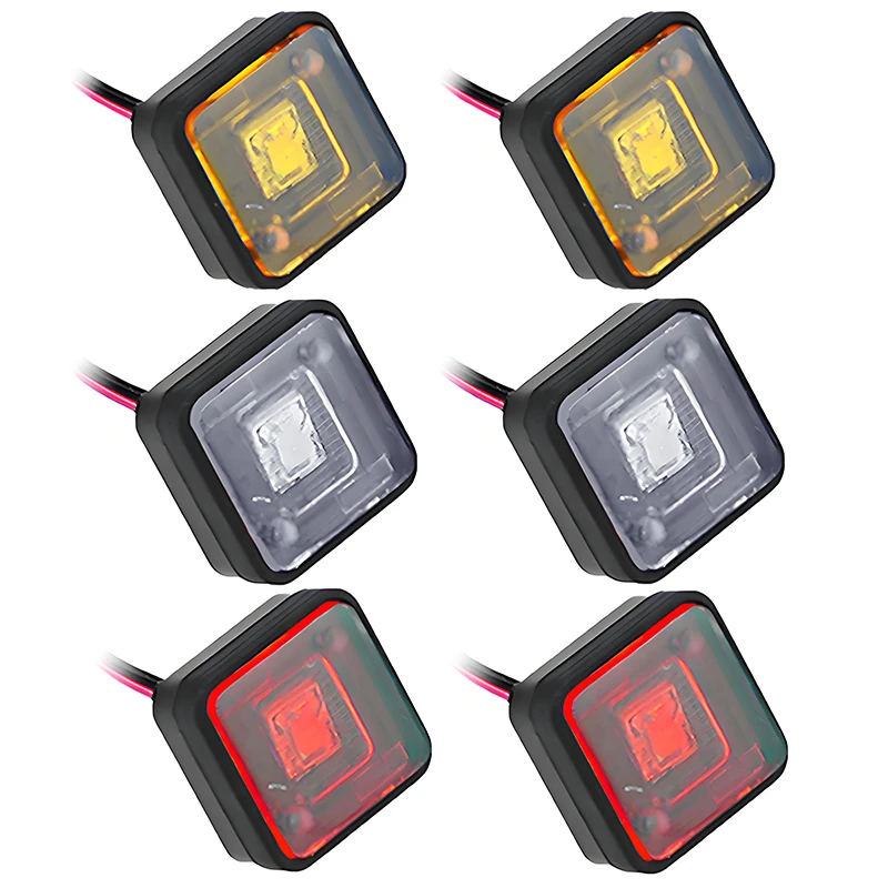 LED Position Lamp Side Light Warning Light for 1/14 Tamiya RC Truck SCANIA 770S VOLVO 1/10 Traxxas Trx4 FMS Scx10 CROSSRC MJX
LED Position Lamp Side Light Warning Light for 1/14 Tamiya RC Truck SCANIA 770S VOLVO 1/10 Traxxas Trx4 FMS Scx10 CROSSRC MJX