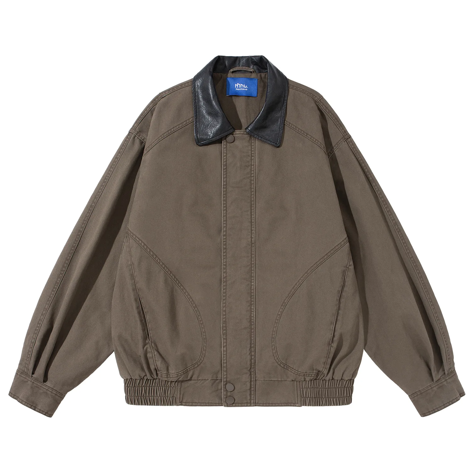 Barncore Hunting Jacket Japanese Retro Washed Detroit PU Leather Collar Patchwork Unisex Loose Workwear
Barncore Hunting Jacket Japanese Retro Washed Detroit PU Leather Collar Patchwork Unisex Loose Workwear