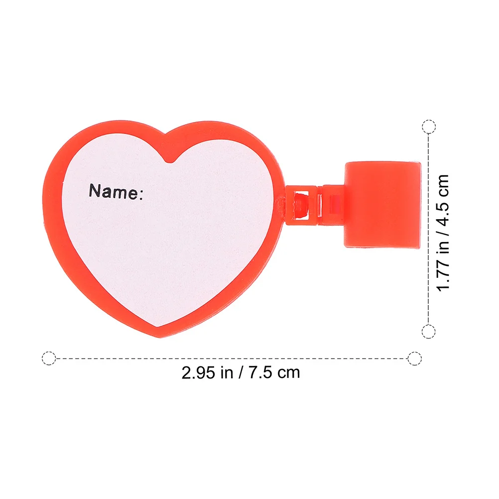 CAXUSD 6Pcs Name Tags for Nurses Stethoscope ID Marking Clips Portable Writing Space Non Medical
CAXUSD 6Pcs Name Tags for Nurses Stethoscope ID Marking Clips Portable Writing Space Non Medical