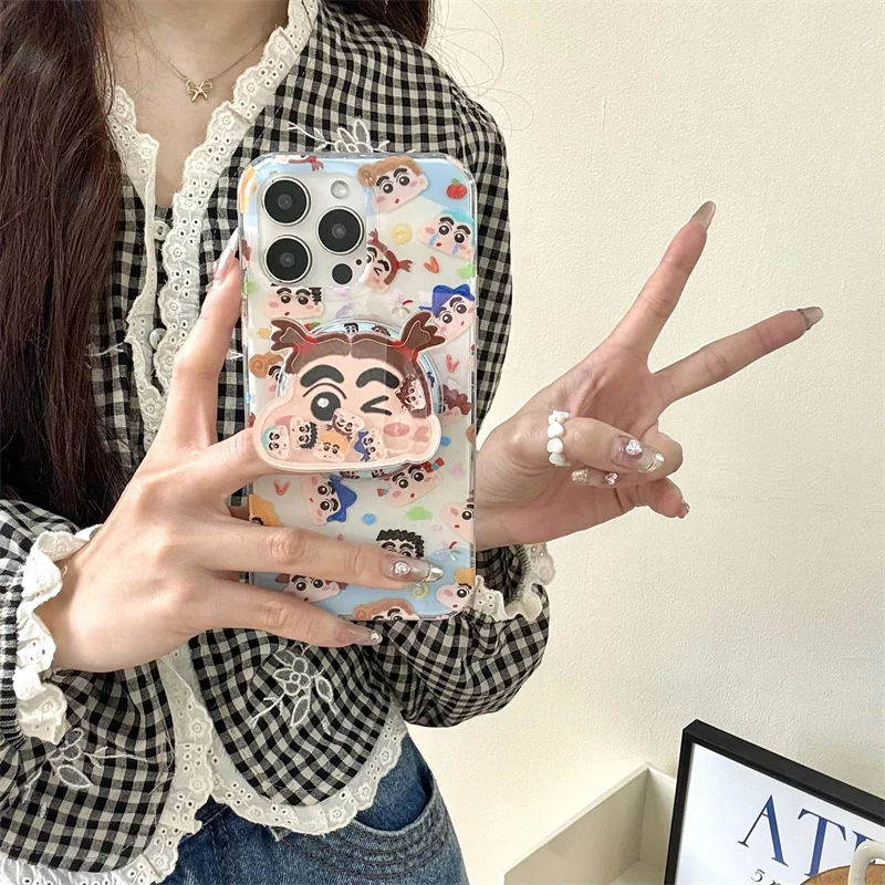 Luxury Cute Graffiti Cartoon Buddies Wireless Charge Phone Case For iPhone 13 14 15 16 Pro Max Funny 3D Anime Magnetic Holder
Luxury Cute Graffiti Cartoon Buddies Wireless Charge Phone Case For iPhone 13 14 15 16 Pro Max Funny 3D Anime Magnetic Holder