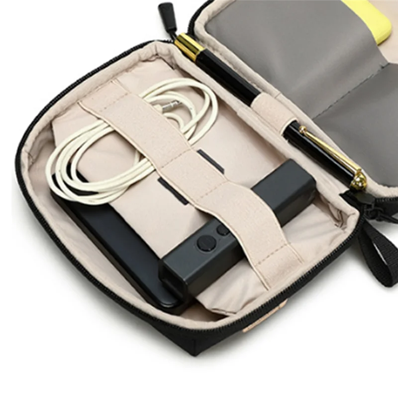 Durable-Universal Electronics Organizer: Compact Power Bank Pouch For USB Charger, Portable Cable Storage Bag,Universal Electron
Durable-Universal Electronics Organizer: Compact Power Bank Pouch For USB Charger, Portable Cable Storage Bag,Universal Electron