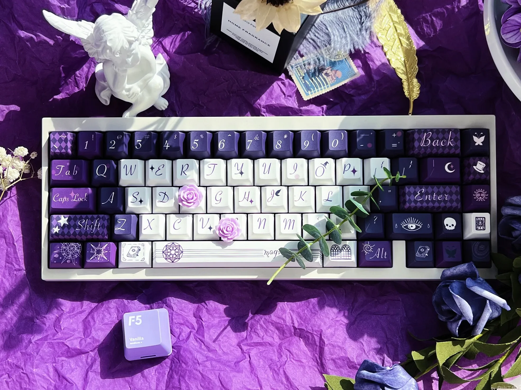 Magic chapter theme keycap PBT five-sided hot sublimation keys mechanical keyboard with personality original tall full set
Magic chapter theme keycap PBT five-sided hot sublimation keys mechanical keyboard with personality original tall full set