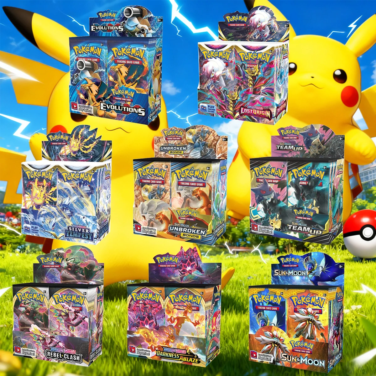 Bilibili Card Random Card Pokemon peripheral Products and collectibles English Flash Card full series
Bilibili Card Random Card Pokemon peripheral Products and collectibles English Flash Card full series