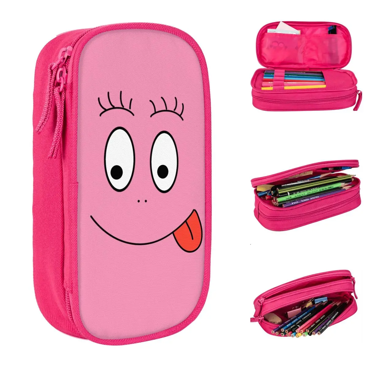 Мультяшный пенал Барбапапа, аниме-пеналы, коробка для ручек для девочек и мальчиков, большая сумка для хранения, школьные принадлежности, канцелярия
Мультяшный пенал Барбапапа, аниме-пеналы, коробка для ручек для девочек и мальчиков, большая сумка для хранения, школьные принадлежности, канцелярия