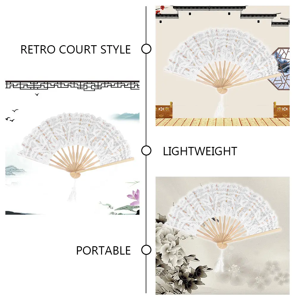 2 шт. винтажных китайских складных вееров с кружевной бамбуковой рамкой, элегантные, с кисточками, декоративные, ручные, для свадьбы, чаепития, танцев
2 шт. винтажных китайских складных вееров с кружевной бамбуковой рамкой, элегантные, с кисточками, декоративные, ручные, для свадьбы, чаепития, танцев