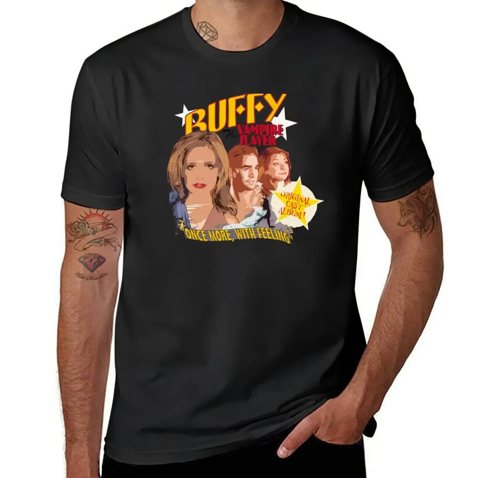 Btvs Once More With Feeling T-Shirt anime figures Clothing cotton man t-shirts mens t shirt graphic 
Btvs Once More With Feeling T-Shirt anime figures Clothing cotton man t-shirts mens t shirt graphic