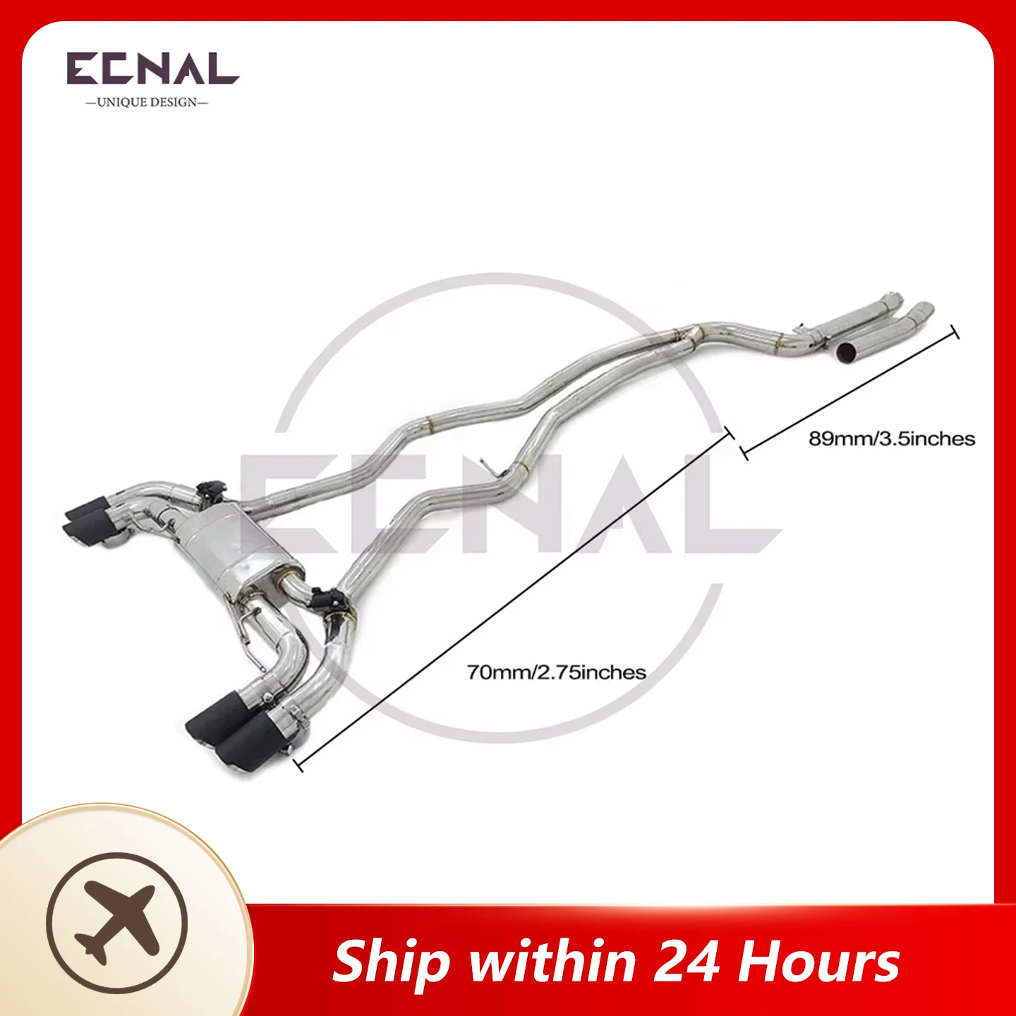 Выхлоп Ecnal для BMW G42 M240i B58 3.0T, выхлопная труба с автоматическим клапаном, высокопроизводительная выхлопная труба Catback с глушителем клапана
Выхлоп Ecnal для BMW G42 M240i B58 3.0T, выхлопная труба с автоматическим клапаном, высокопроизводительная выхлопная труба Catback с глушителем клапана