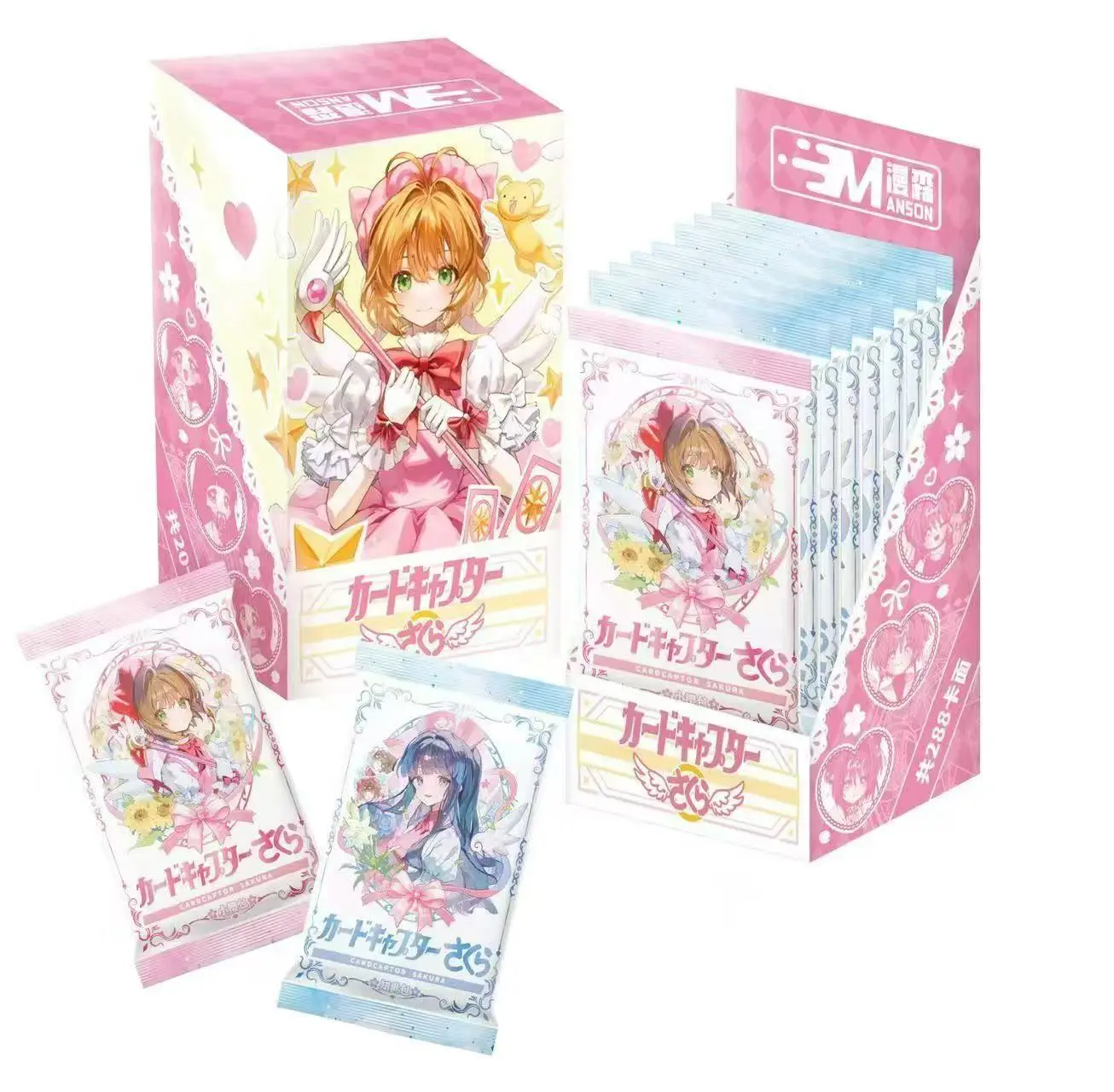 Original ANSON Cardcaptor Sakura Collectible Cards Box Anime Sakura Tomoyo Kawaii Booster Packs, Toys Kids Gifts
Original ANSON Cardcaptor Sakura Collectible Cards Box Anime Sakura Tomoyo Kawaii Booster Packs, Toys Kids Gifts