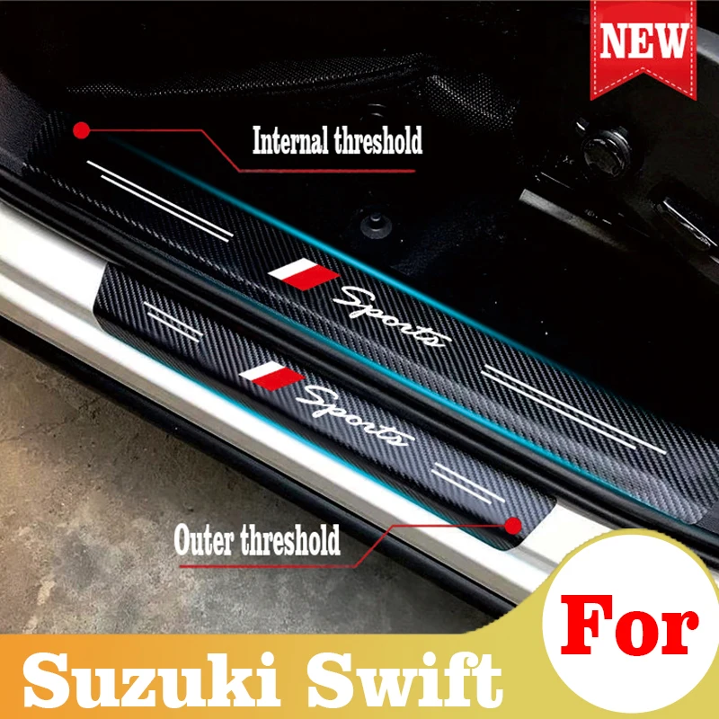 Car Styling Trunk Door Sill Sticker For Suzuki Swift PU Leather Carbon Fiber Decals The Car Door Threshold Protector Accessories
Car Styling Trunk Door Sill Sticker For Suzuki Swift PU Leather Carbon Fiber Decals The Car Door Threshold Protector Accessories