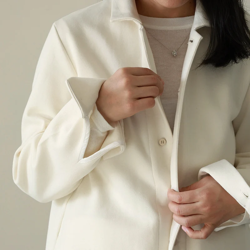 Women's Double-Sided Knitted Jacket Air Layer Long Sleeve Casual Style Cotton Blend Spring New Fashion Lightweight Two-Tone O...
Women's Double-Sided Knitted Jacket Air Layer Long Sleeve Casual Style Cotton Blend Spring New Fashion Lightweight Two-Tone O...