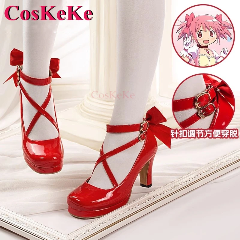 CosKeKe Kaname Madoka обувь для косплея Puella Magi Madoka Magica универсальная модная красная армейская обувь аксессуары для ролевых игр
CosKeKe Kaname Madoka обувь для косплея Puella Magi Madoka Magica универсальная модная красная армейская обувь аксессуары для ролевых игр