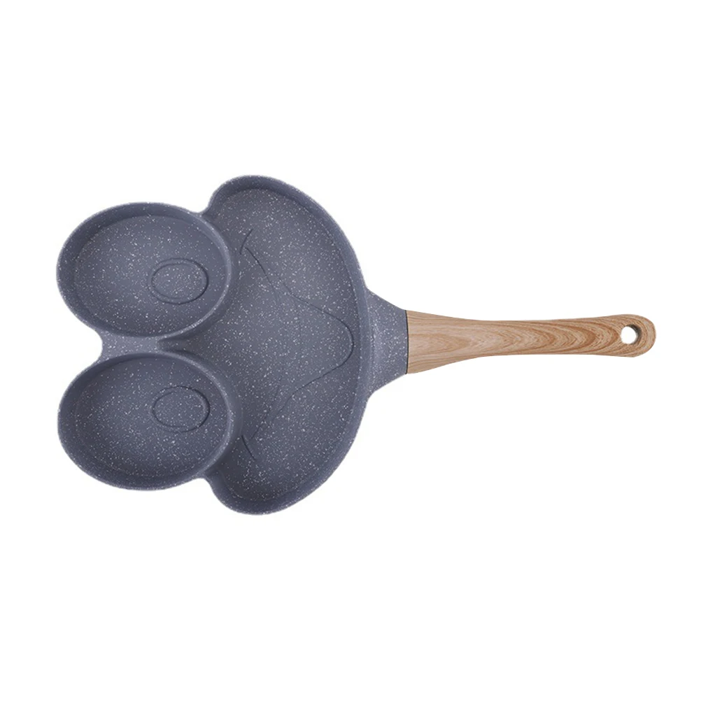 Non-stick Egg Pan Aluminum Wood Handle Adorable Shaped Pancake Accessories Frying Grooves Omelet Anti-scalding Easy
Non-stick Egg Pan Aluminum Wood Handle Adorable Shaped Pancake Accessories Frying Grooves Omelet Anti-scalding Easy