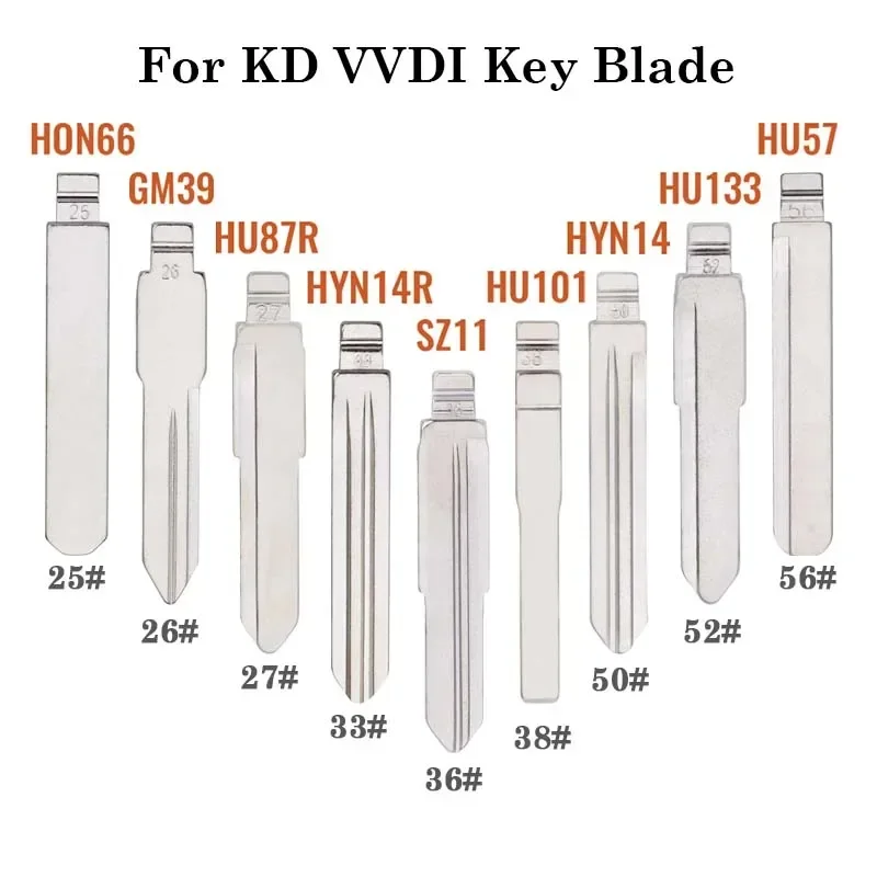 10Pcs Replacement Metal Uncut Blank Blade For KeyDiy Xhorse VVDI JMD KD Universal Remote Flip Blade For Suzuki Buick Chevrolet
10Pcs Replacement Metal Uncut Blank Blade For KeyDiy Xhorse VVDI JMD KD Universal Remote Flip Blade For Suzuki Buick Chevrolet