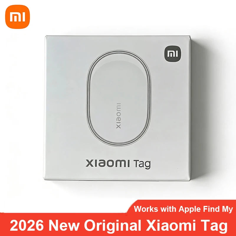Новый оригинальный смарт-трекер Xiaomi Tag 2026 с Bluetooth 5.4, водонепроницаемый (IP67), совместимый с Apple Find My, для телефонов Xiaomi, китайская версия
Новый оригинальный смарт-трекер Xiaomi Tag 2026 с Bluetooth 5.4, водонепроницаемый (IP67), совместимый с Apple Find My, для телефонов Xiaomi, китайская версия