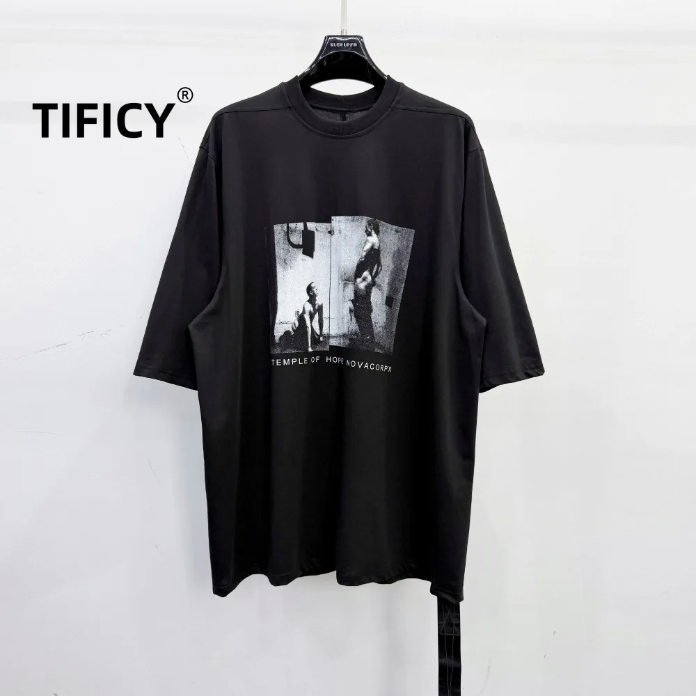 High Street Dark Pioneer RO Cotton Short Sleeve Tee Tshirt Men's Pattern Heavy Duty Shoulder Loose Short Sleeve T-shirt
High Street Dark Pioneer RO Cotton Short Sleeve Tee Tshirt Men's Pattern Heavy Duty Shoulder Loose Short Sleeve T-shirt