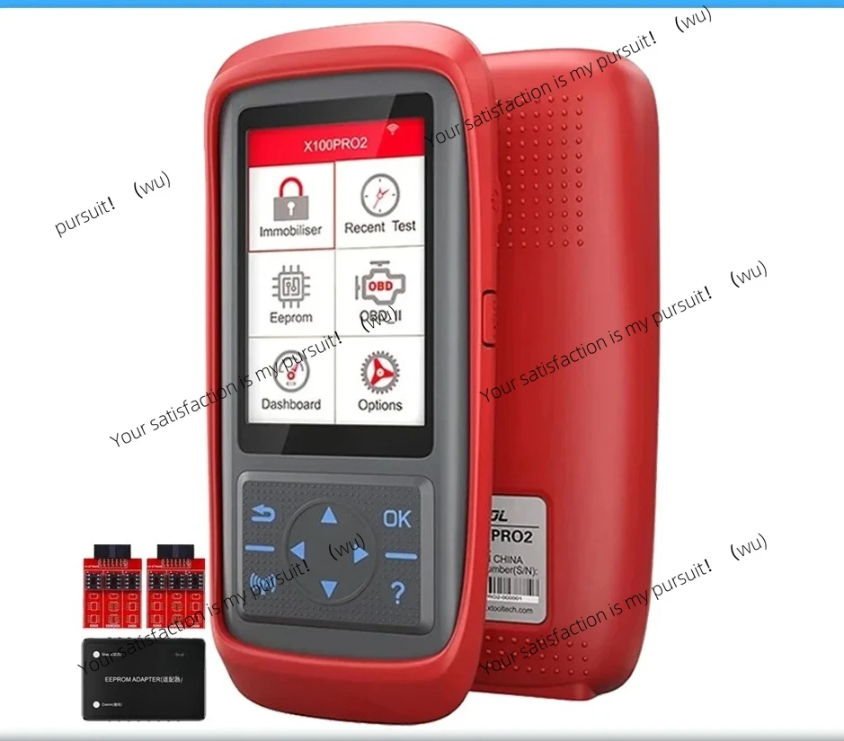 X100Pro2 Key Programmer Immobilizer with EEPROM Adapter Professional X100 Pro2 Key Programming Tool Automotive OBD Scanner
X100Pro2 Key Programmer Immobilizer with EEPROM Adapter Professional X100 Pro2 Key Programming Tool Automotive OBD Scanner