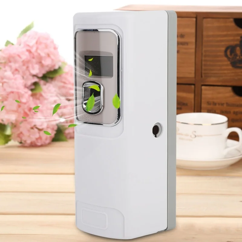 Electric Automatic LCD Sprayfree Pump Aroma Air Fresher Dispenser Machine
Electric Automatic LCD Sprayfree Pump Aroma Air Fresher Dispenser Machine