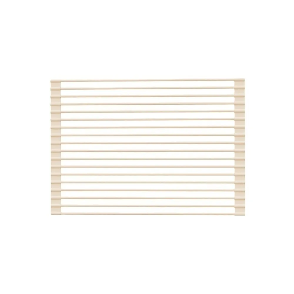 Folding Silicone Drainage Board Heat Resistant Non-slip Sink Drainage Pad Space Saving Food Preparation Roll-Up Drainage Board
Folding Silicone Drainage Board Heat Resistant Non-slip Sink Drainage Pad Space Saving Food Preparation Roll-Up Drainage Board