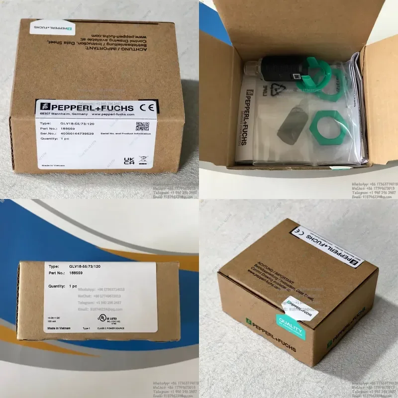 1PC GLV18-55/73/120 188559 P+F New Reflector Type Sensor
1PC GLV18-55/73/120 188559 P+F New Reflector Type Sensor