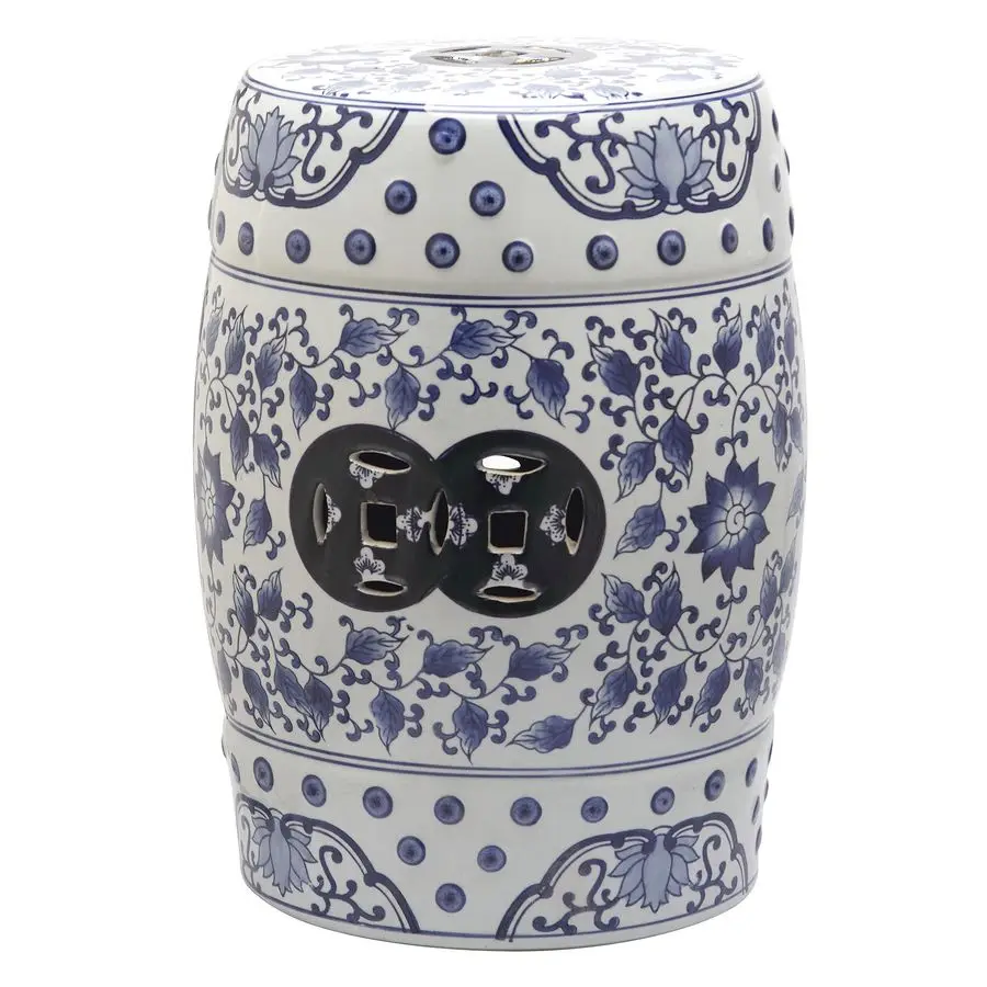 Декоративный садовый табурет Tao Ceramic, сине-белый
Декоративный садовый табурет Tao Ceramic, сине-белый